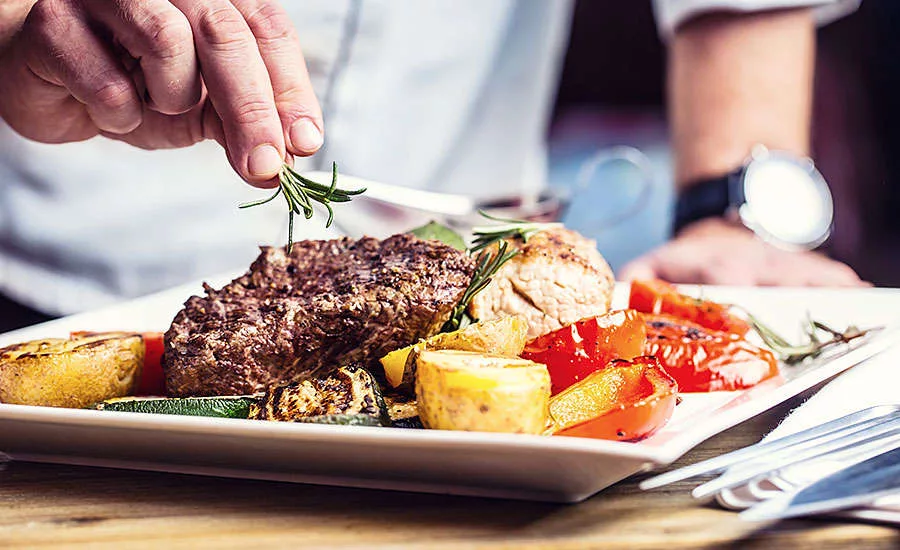 Restaurant Steak and Potatoes