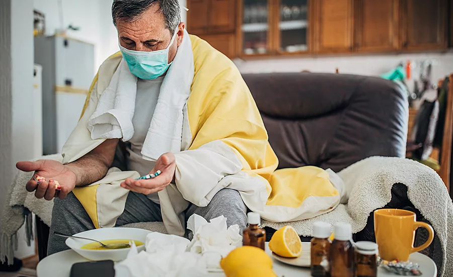 sick person