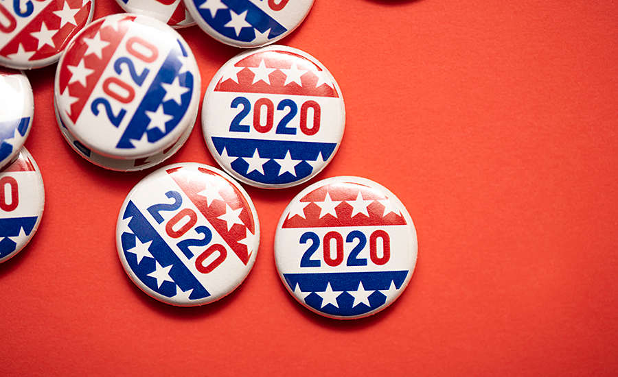 presidential election buttons