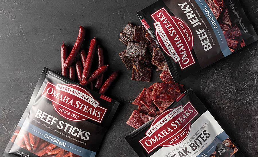 Omaha Steaks Meat Snacks Line