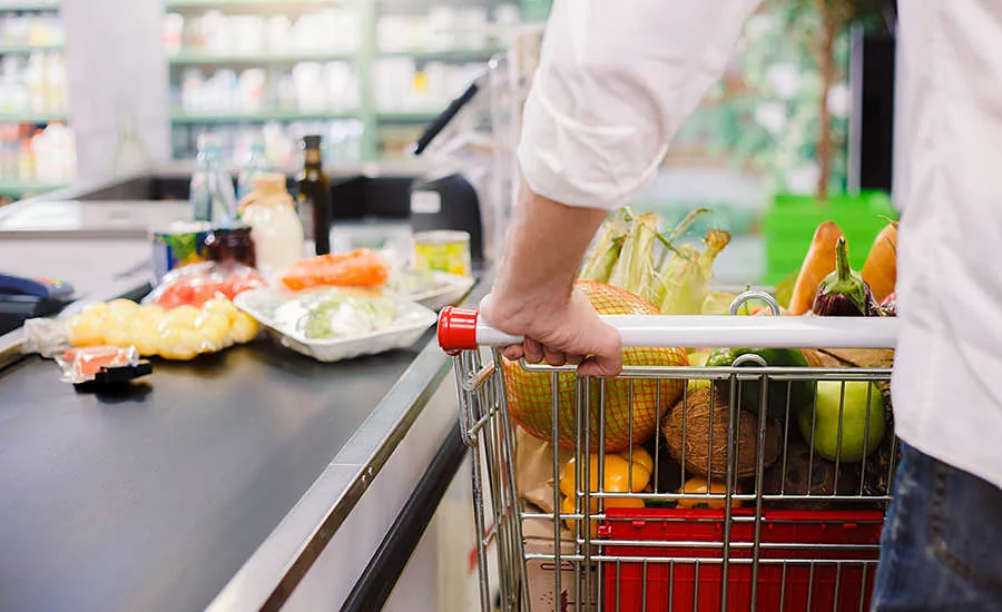 grocery store checkout