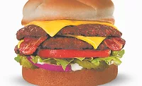 double bacon cheeseburger
