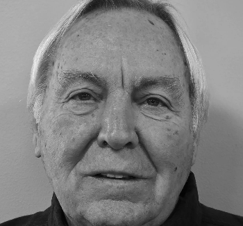 David J Meisinger black and white headshot
