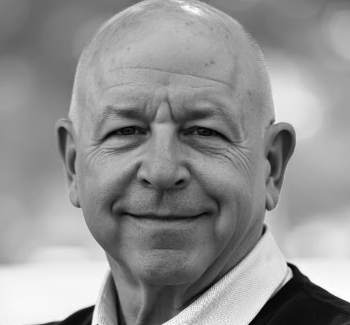 Michael Strauss black and white headshot