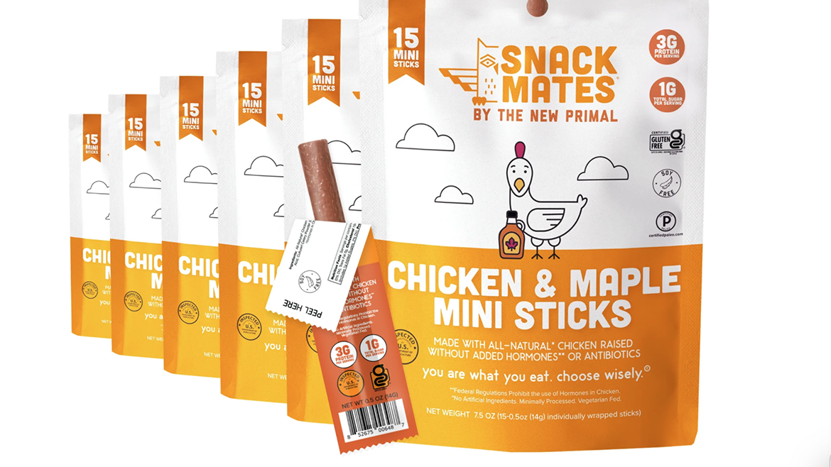 Snack Mates Chicken & Maple Mini Stick