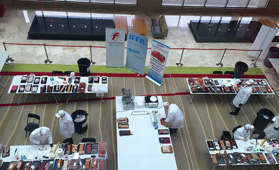 More than 300 meat products were submitted for the first-ever U.S.-IFFA Quality Competition