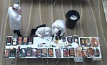 Members of the German Butchers Association flew to the U.S. to judge the more than 300 meat products that were submitted
