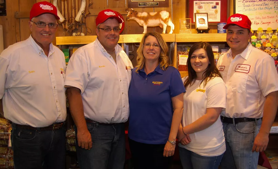 Western's Smokehouse is a family affair with three generations active in the business