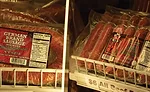 Raider Red Meats bacon and sausage