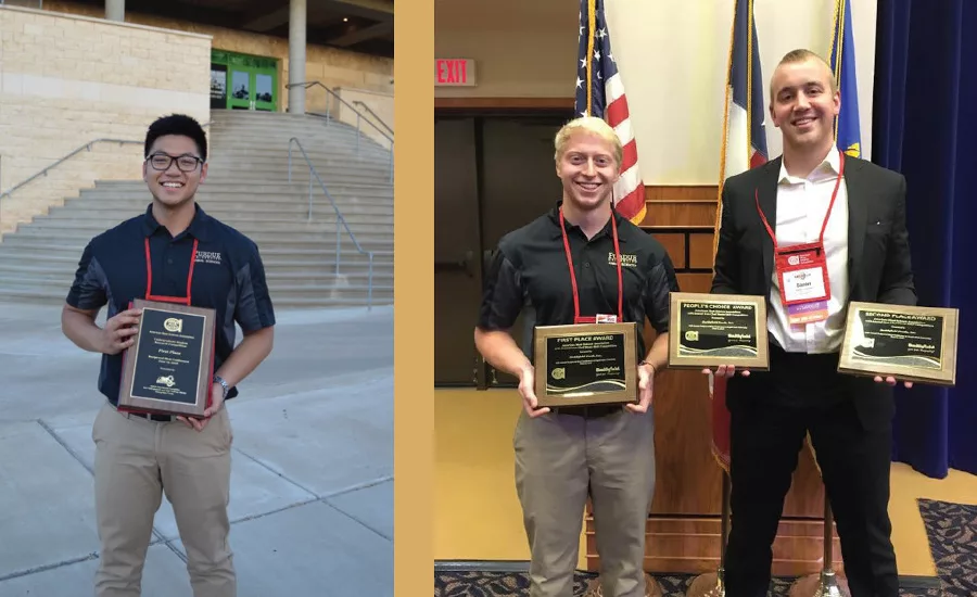 Purdue University competed in the American Meat Science Association Undergraduate Quiz Bowl and Iron Chef Competition