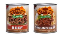 Keystone Meats all natural canned beef and ground beef