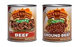 Keystone Meats all natural canned beef and ground beef