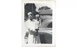 Merlyn Eickman poses with his son Mike