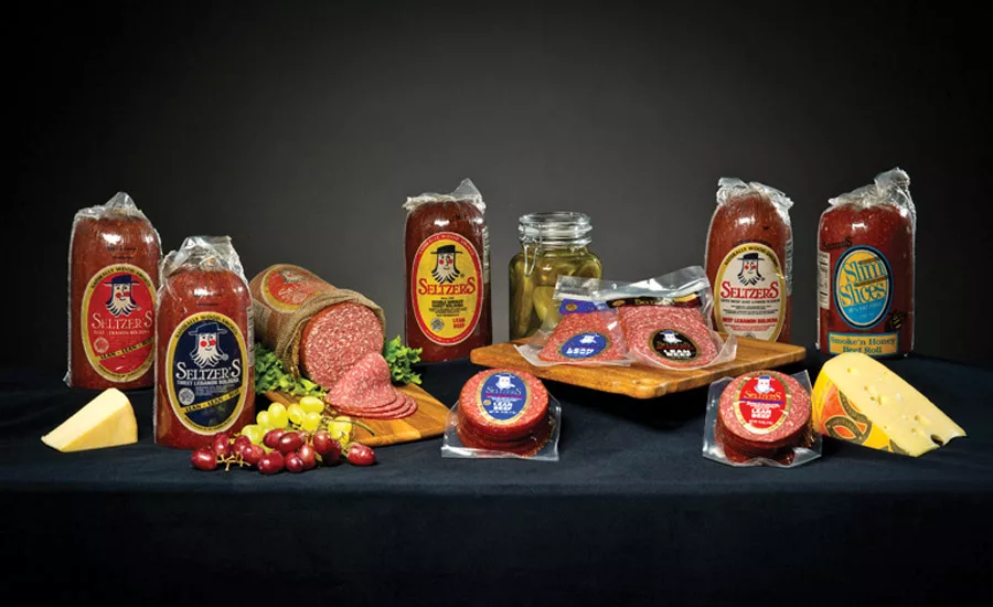 Seltzer's Smokehouse Meats offers several varieties of Lebanon Bologna