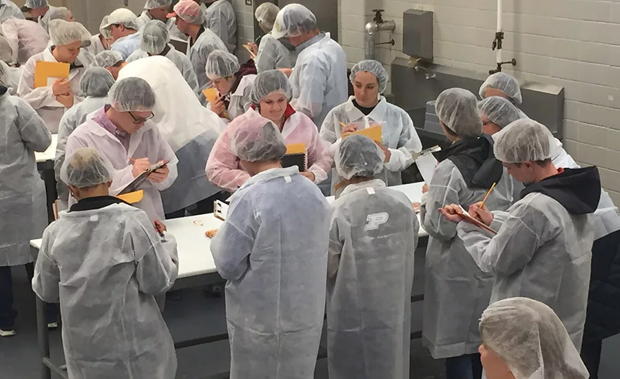 Eighty students competed in RMC's Processed Meats Competition