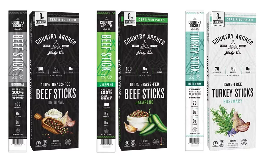 Country Archer Beef Sticks and Turkey Sticks