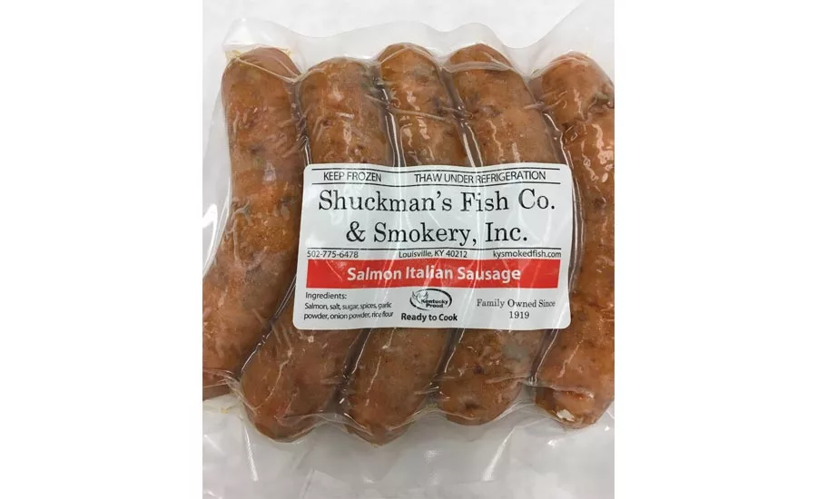 Shuckman's Salmon Italian Sausage