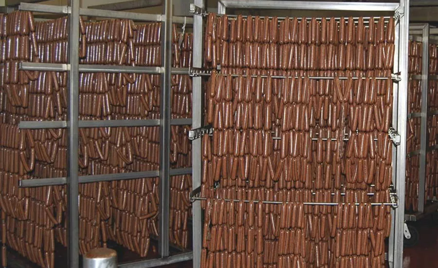 Sausages Cooling