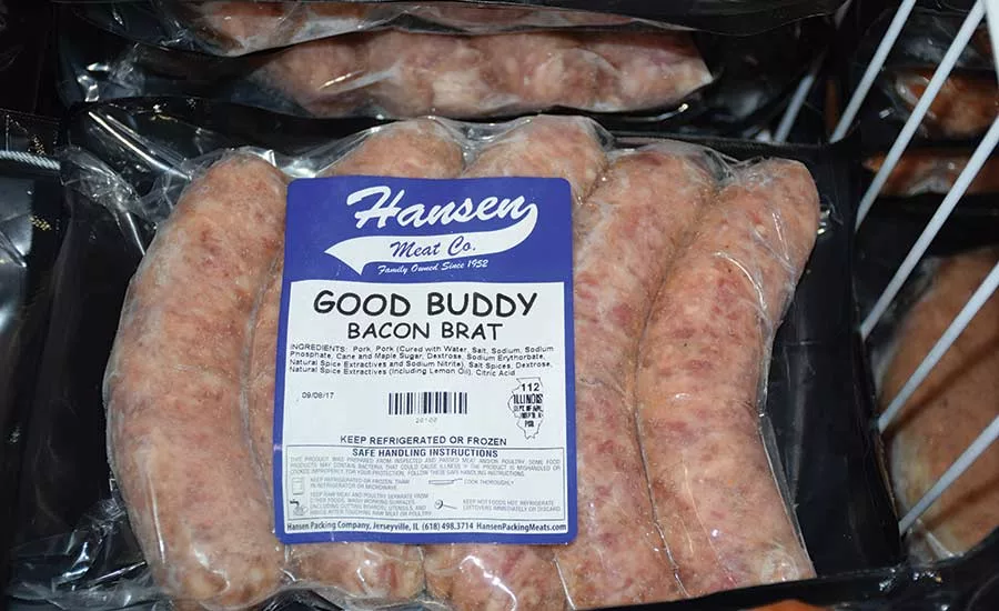 Hansen Meats Good Buddy Bacon Brat