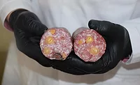 Salami with Hazlenuts and Figs as Inclusions