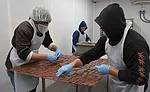 Jerky Strips Hand-placed on Screens