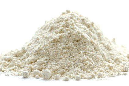pile of wheat flour