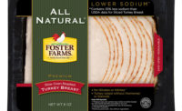 Foster Farms' premium All Natural Sliced Turkey lunchmeat
