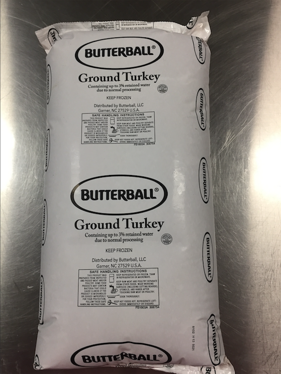 Butterball Foodservice packaging
