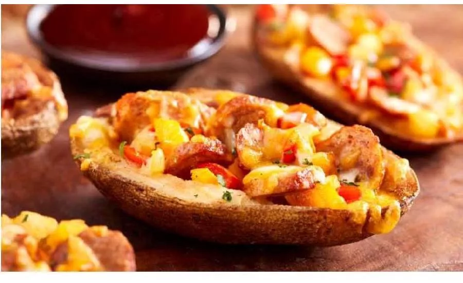 Johnsonville Cajun potato skins