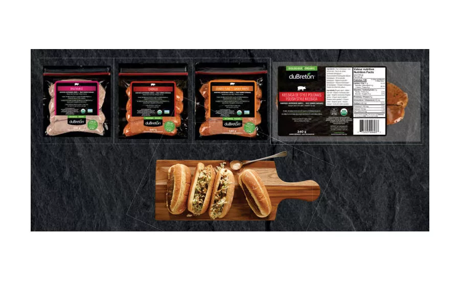 duBreton organic sausages