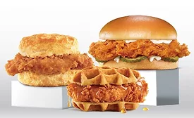 Hardee's chicken sandwiches
