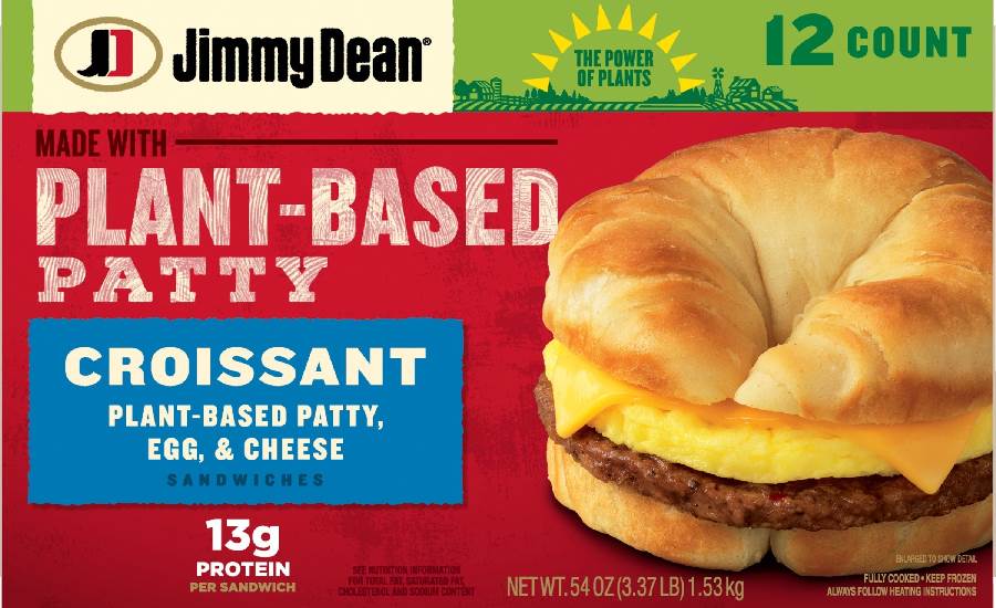 Jimmy Dean plant-based sandwich