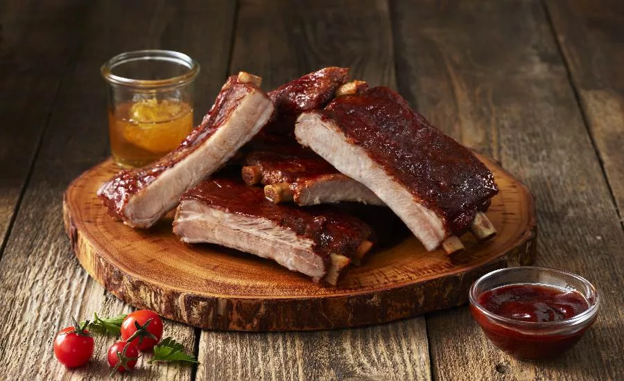 Dickey's BBQ ribs at retail