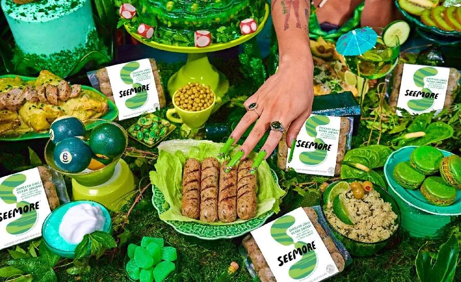 Seemore Meats & Veggies chili verde sausage