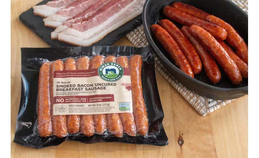 Niman Ranch bacon sausage