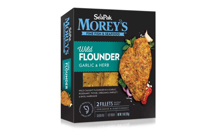Morey's Fine Fish & Seafood debuts Wild Flounder Garlic & Herb