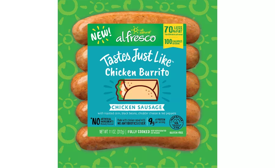 al fresco all natural releases Tastes Just Like Chicken Sausages