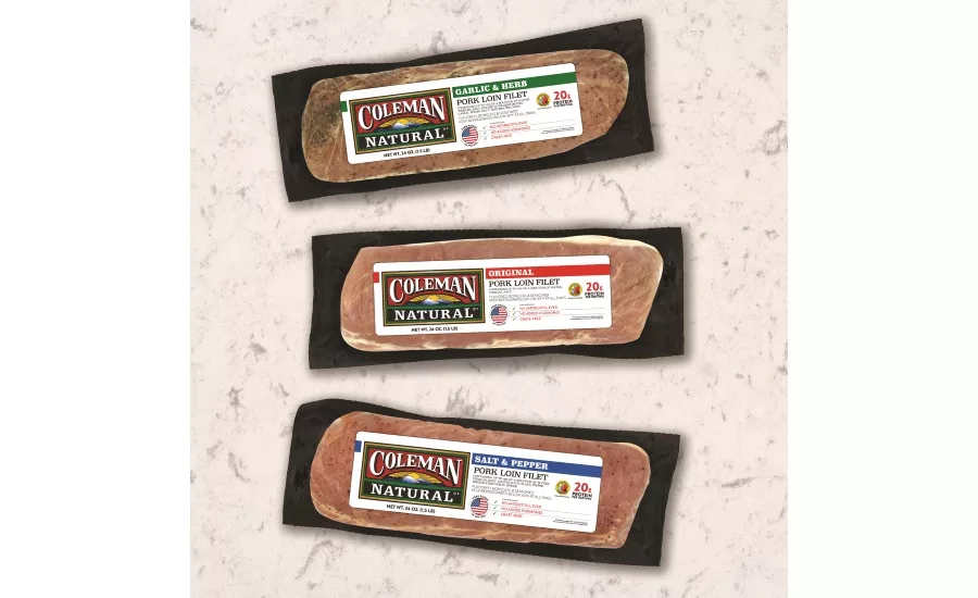 Coleman Natural debuts Marinated Pork Loin Filets 