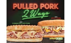Blimpie debuts Cuban pulled pork sub, brings back pulled pork favorite