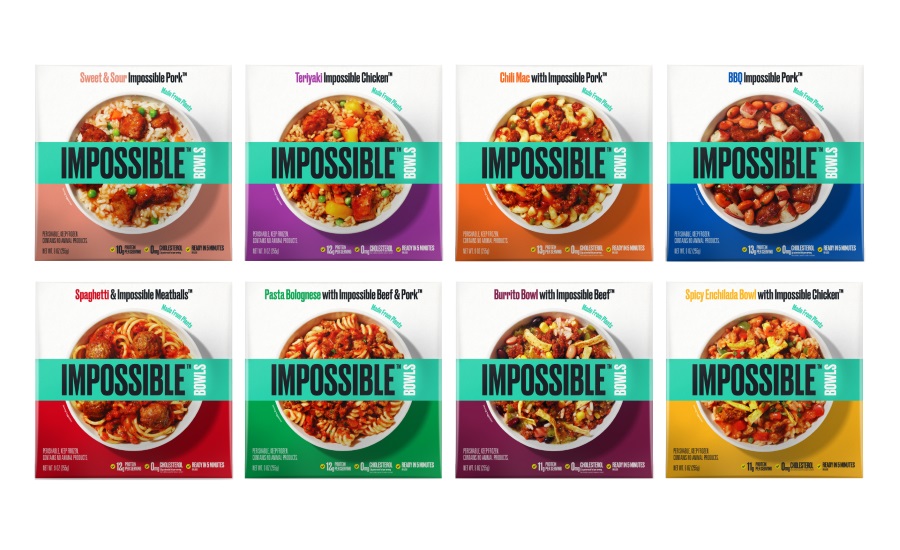 Impossible Foods debuts plant-based frozen meals