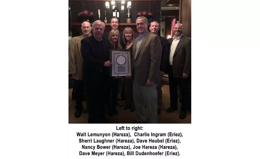 Eriez sales award