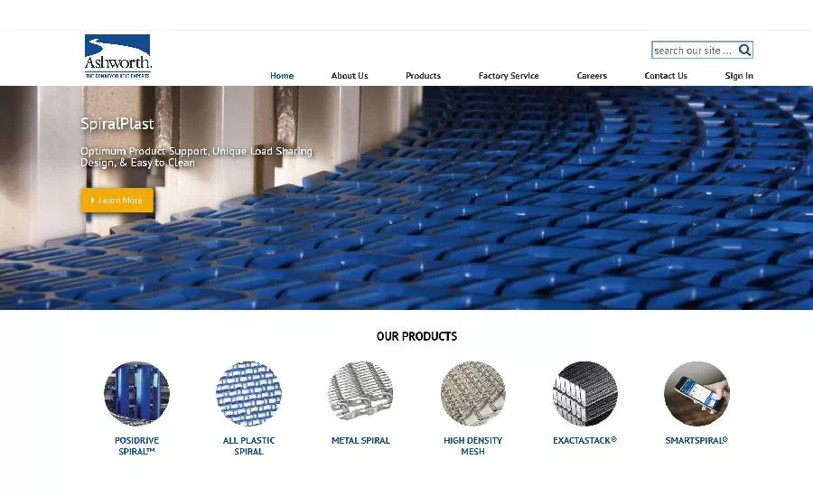Ashworth website