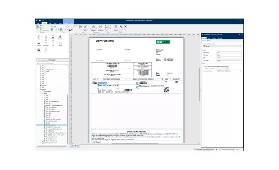 NiceLabel software