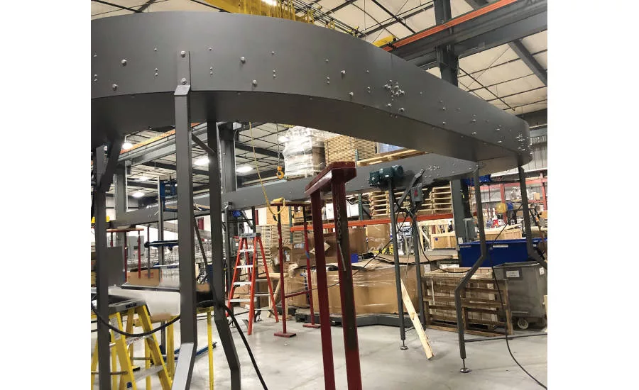 Multi-Conveyor elevated conveyor