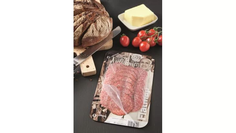 FlatMap by SEALPAC: resource saving, optimal shelf life, and attractive appearance for sliced products