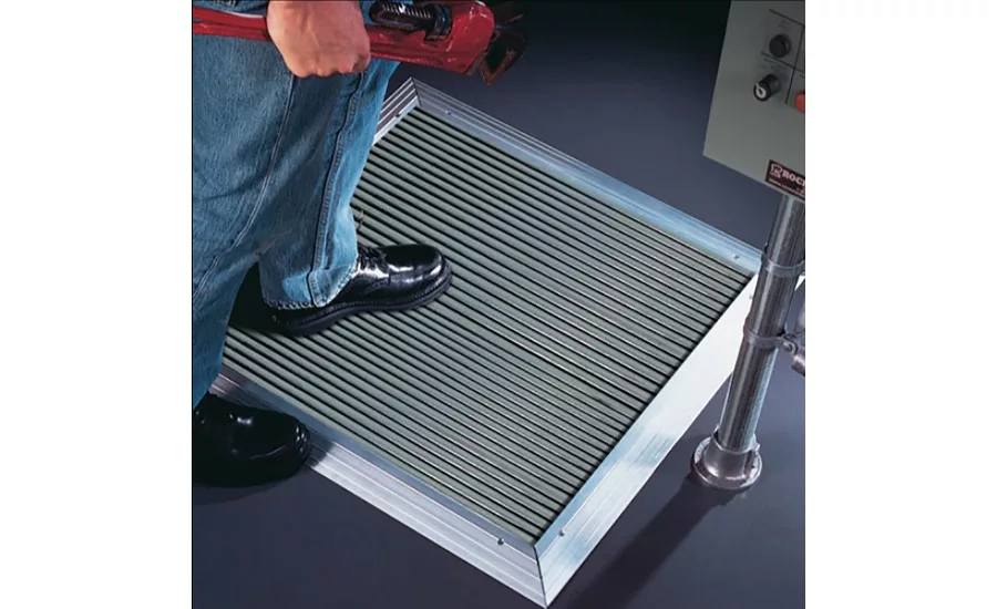 Rockford Systems' pressure-sensitive safety mats prevent employee injuries