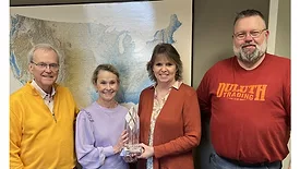 Eriez commemorates 75-year partnership with Dominion Carolina Sales