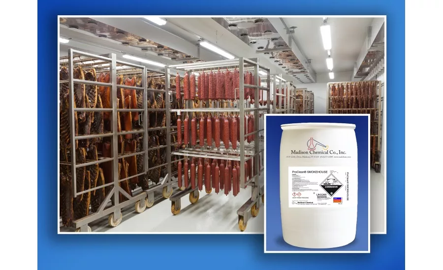 ProClean SMOKEHOUSE cleans smokehouses without scrubbing