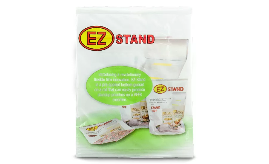 polymer packaging ex stand pouch