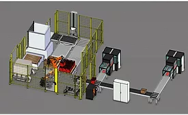 3D Palletizing Cell 900